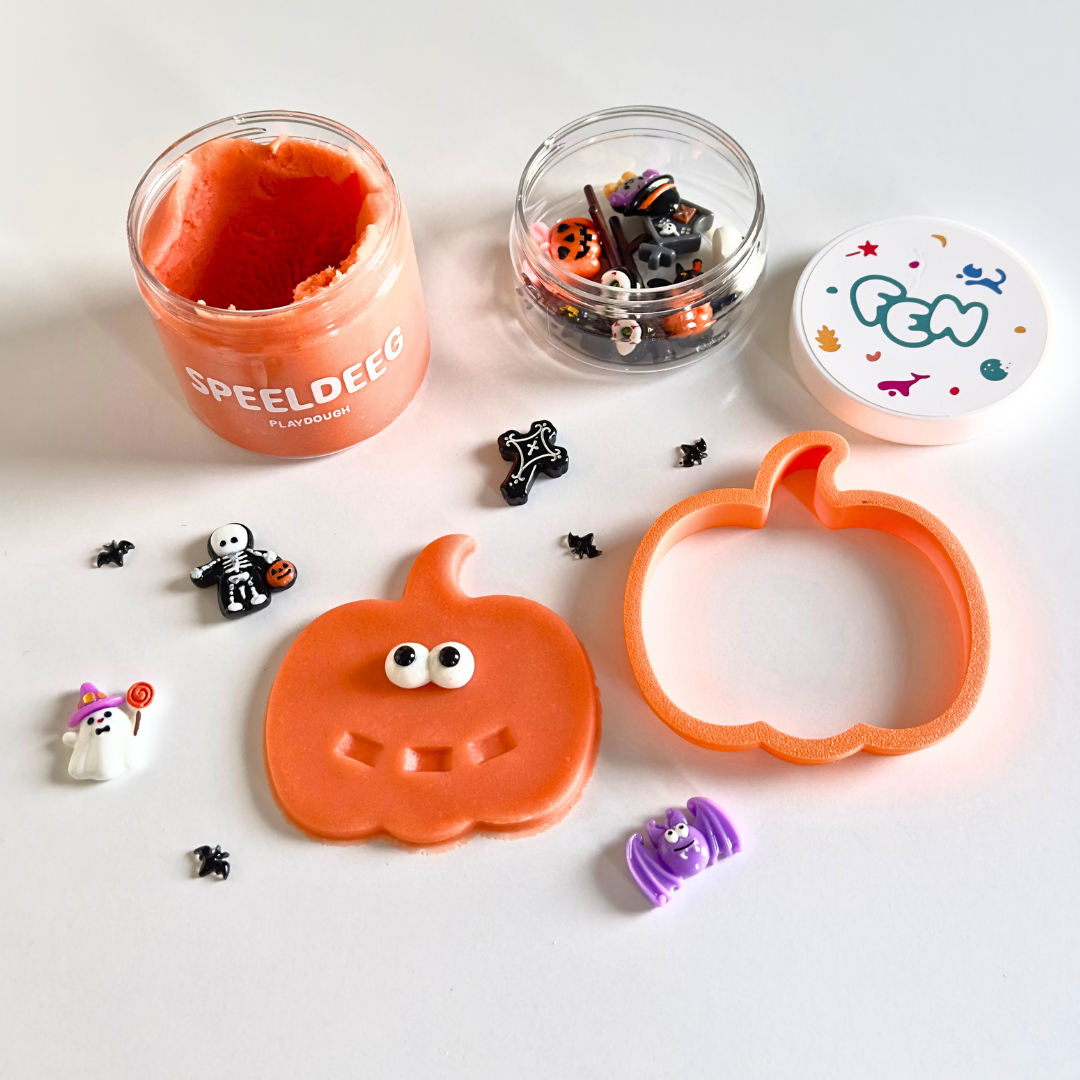 Pompoen - Halloween speeldeegset