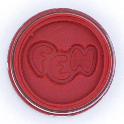 Rode speeldeeg – handgemaakt en op natuurlijke basis, voor rustgevend en zintuiglijk spel